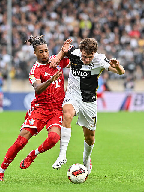 Traf traumhaft gegen den FC Bayern: Maurice Krattenmacher.