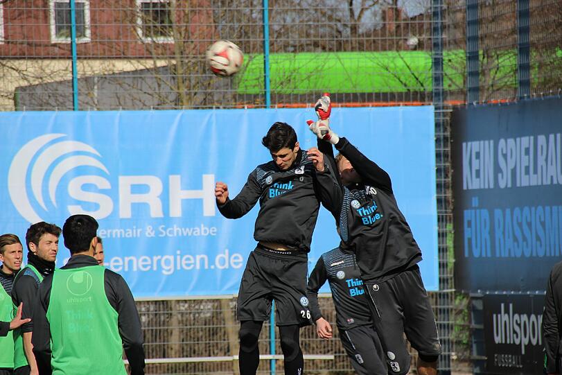 Die Bilder vom Abschlusstraining vor dem Heimspiel gegen den SV Sandhausen.