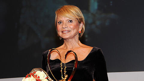 Uschi Glas bei der Verleihung des Wohltätigkeitspreises Prix Courage in der Allerheiligen-Hofkirche.