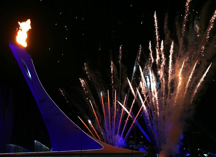 Weitere Bilder von der Eröffnungsfeier der Olympischen Spiele in Sotschi.