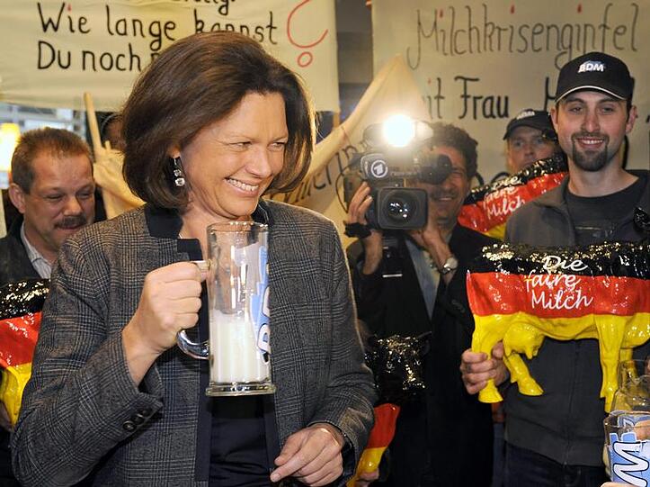 Bundeslandwirtschaftsministerin Ilse Aigner will den Landwirten helfen.