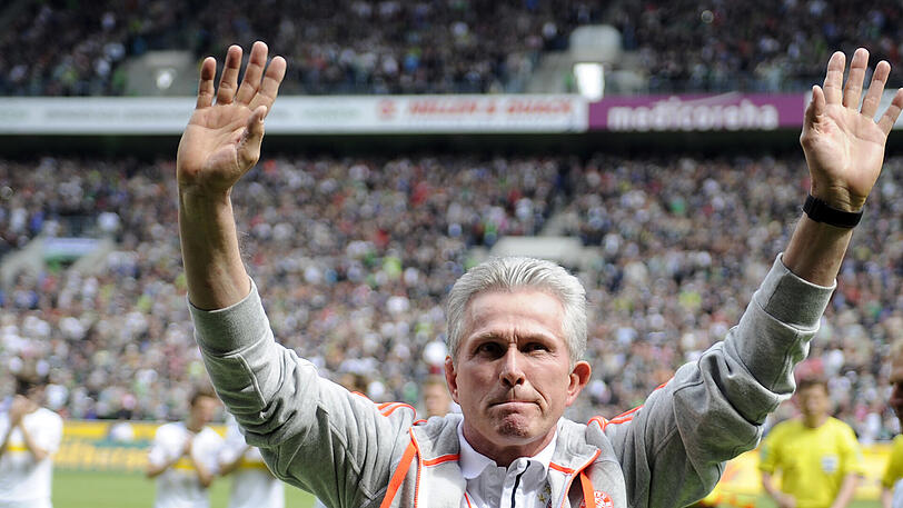 Jupp Heynckes bei seiner Verabschiedung vor vier Jahren - nun ist er zurück.