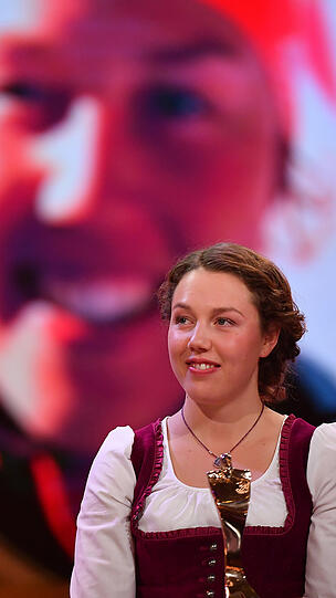 Die Sportlerin des Jahres: Biathletin Laura Dahlmeier.