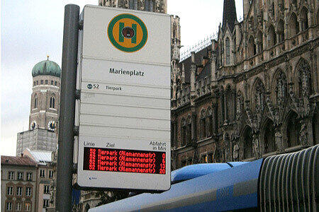 Die Haltestelle am Marienplatz wird stillgelegt.