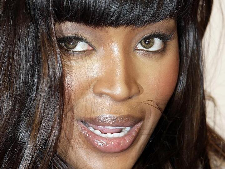 Supermodel Naomi Campbell