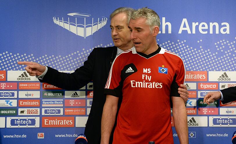 Mirko Slomka wird offiziell beim HSV vorgestellt