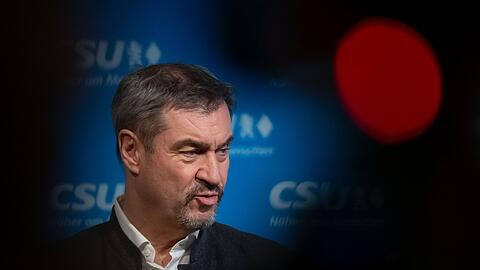 Markus Söder glaubt an Schwarz-Rot.