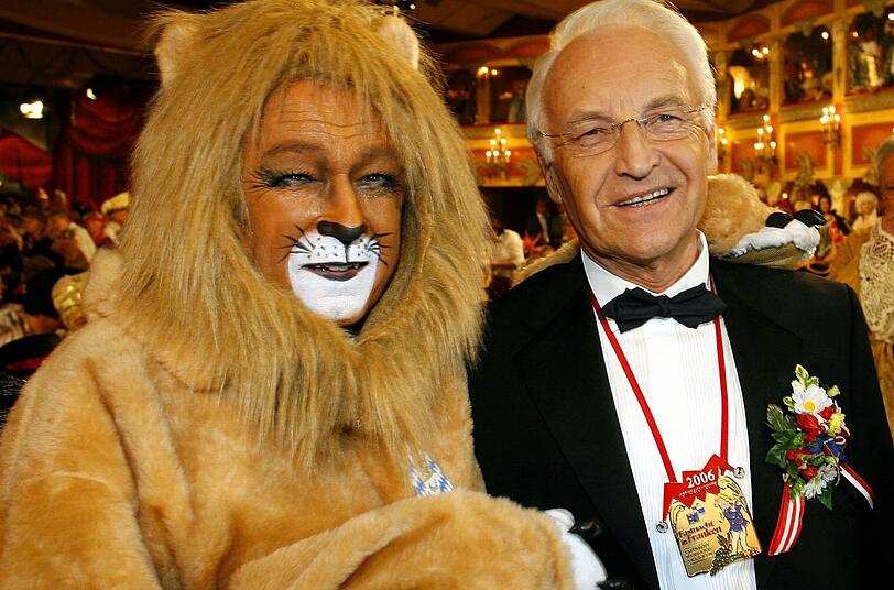 Die Spaßbremse II:  Edmund Stoiber im Jahr 2006 mit Günther Beckstein.