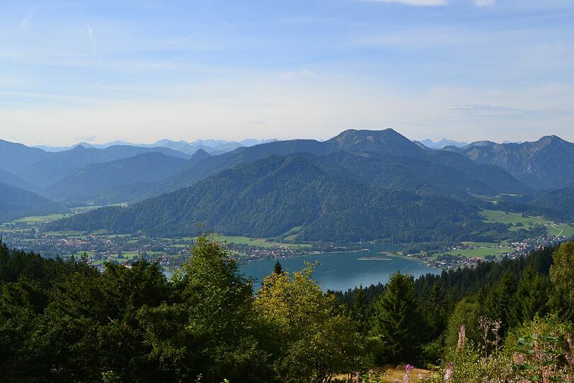 Die Leser freuten sich bei der zweiten AZ-Wanderung über das sonnige Wetter.