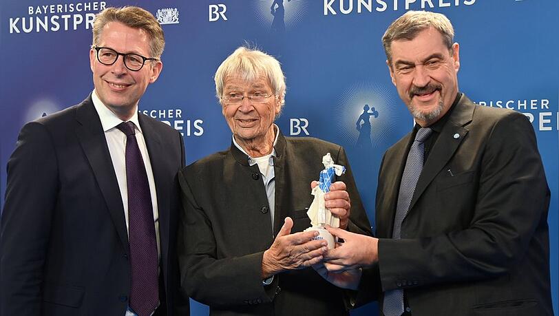 Gerhard Polt wurde mit dem Kunstpreis ausgezeichnet.