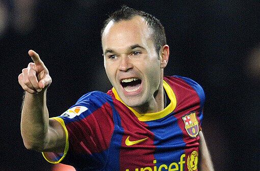 Der Spanier Andres Iniesta wurde vom europäischen Fußballverband UEFA zum Spieler des EM-Turniers gewählt.