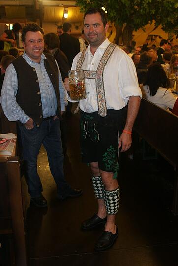 Gunnar Jans, EHC-Manager Christian Winkler