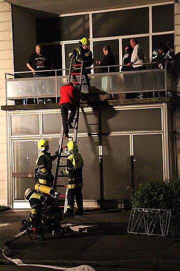 Die Bilder vom Feuerwehreinsatz in Waldkraiburg.