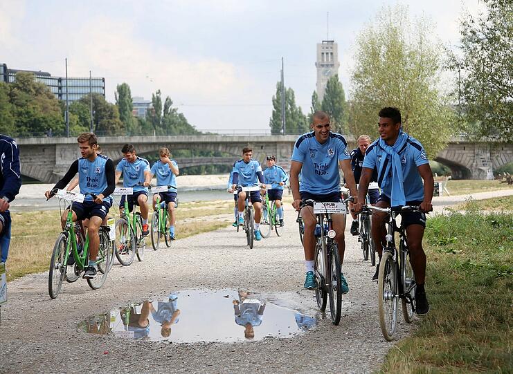 Die Bilder von der Radtour des TSV 1860.