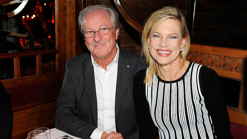 Prof. Wolfgang Reitzle und Nina Ruge.