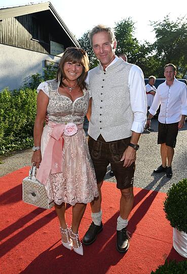 Michael Friedel mit Frau Gina Friedel