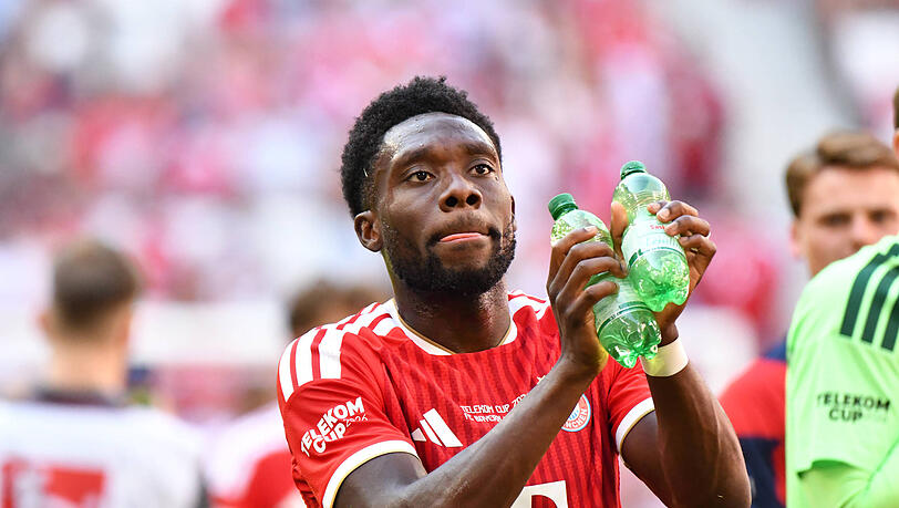 Unter Druck: Alphonso Davies. Unter Druck: Alphonso Davies.
