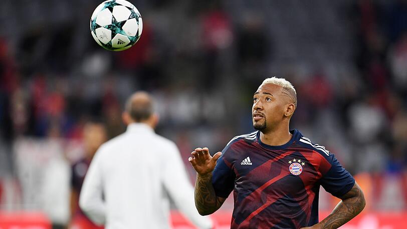 Endlich wieder dabei: Jérome Boateng beim Aufwärmen vor dem Anderlecht-Spiel.