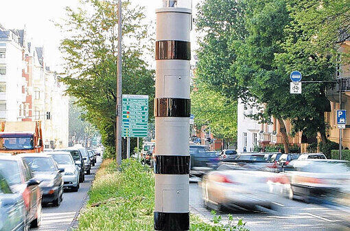 Wunder-Blitzer Moosacher Lerchenauer Straße Moosach