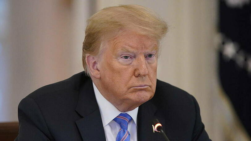 Donald Trump vor wenigen Tagen im Weißen Haus