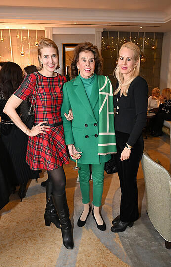 Nathalie Ziegler, Barbara Bagusat und Prinzessin Nadja Anna zu Schaumburg-Lippe