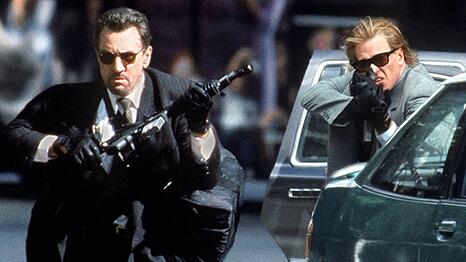 Robert De Niro (l.) und Val Kilmer in "Heat".