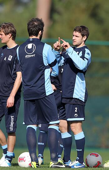 Vormittagstraining an Tag 5 in Belek. Heute Nachmittag haben die Spieler frei.