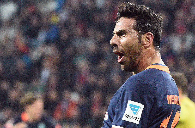 Selten hat man Claudio Pizarro diese Saison so jubeln gesehen.