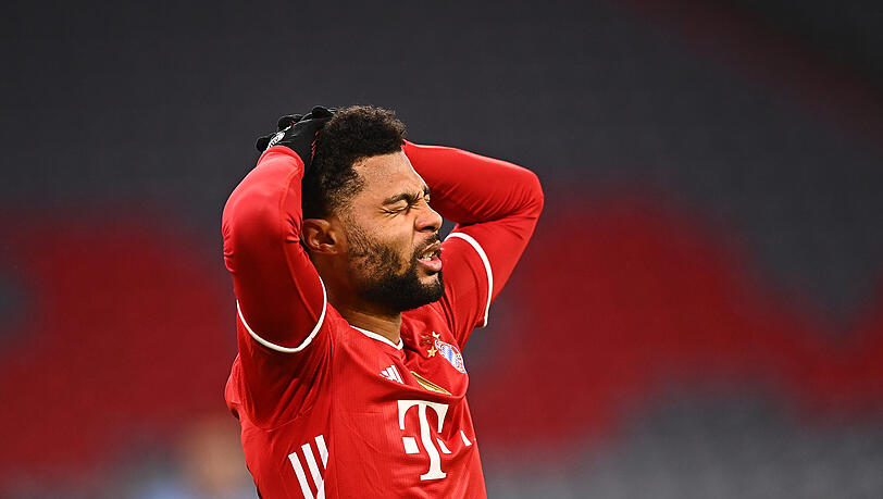 Serge Gnabry ist mit seiner Saison beim FC Bayern nicht zufrieden.