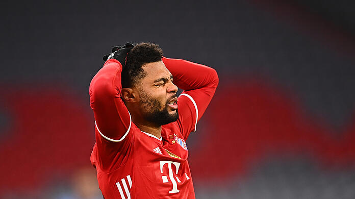 Serge Gnabry ist mit seiner Saison beim FC Bayern nicht zufrieden.