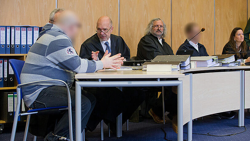 Zwei Männer hatten 2013 einen Bordellbetreiber ermordet. Zwei Männer hatten 2013 einen Bordellbetreiber ermordet.