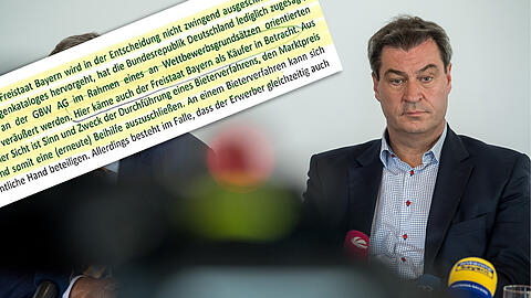 Markus Söder (CSU) hat die GBW-Wohnungen 2003 verkauft.