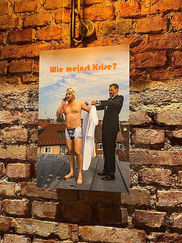 Die Krise kam dann doch schneller als Wirt Marko Huth (rechts im Bild) gedacht hätte. Die Krise kam dann doch schneller als Wirt Marko Huth (rechts im Bild) gedacht hätte.