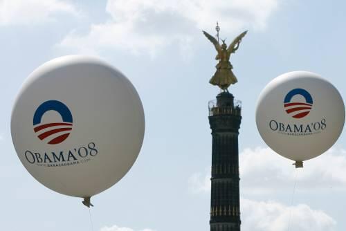 Berliner Luft an der Siegessäule. Hier wird Barack Obama seine Grundsatzrede zu Europa halten.