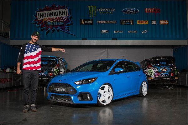 Für die Abstimmung des serienmäßigen Focus RS hat sich Ford prominente Unterstützung gesichert: Drift-Profi und Teen-Idol Ken Block war an der Entwicklung von Beginn an beteiligt.