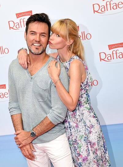 Der Sänger Tobey Wilson und Sabrina Gehrmann