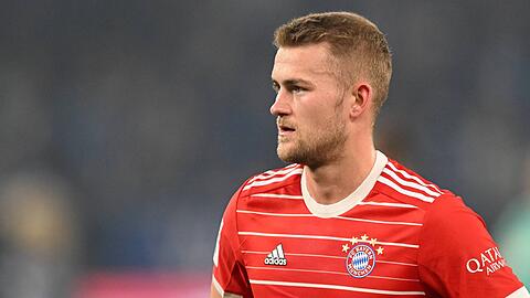 Wird er wegen eines Gehälter-Deals aus seiner Juve-Zeit gesperrt?  Bayern-Neuzugang Matthijs de Ligt.