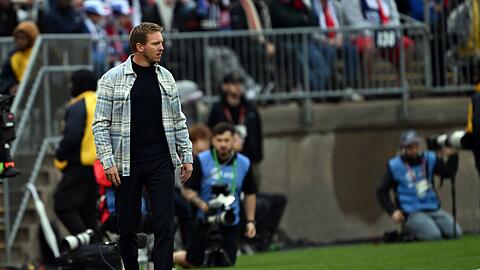 Julian Nagelsmann feierte bei seinem Debüt als DFB-Coach einen Sieg.