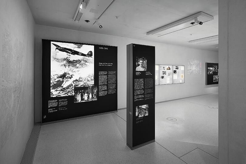 Klar, übersichtlich und gar nicht überfrachtet ist die Ausstellung.