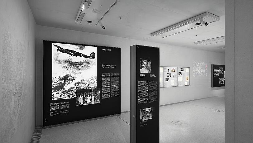 Klar, übersichtlich und gar nicht überfrachtet ist die Ausstellung.