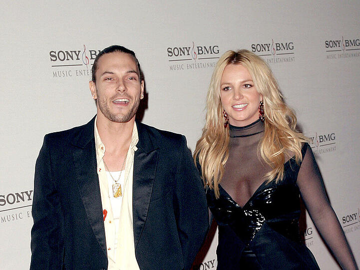 Britney Spears und Kevin Federline 2006 auf einer Grammy-Party in Hollywood