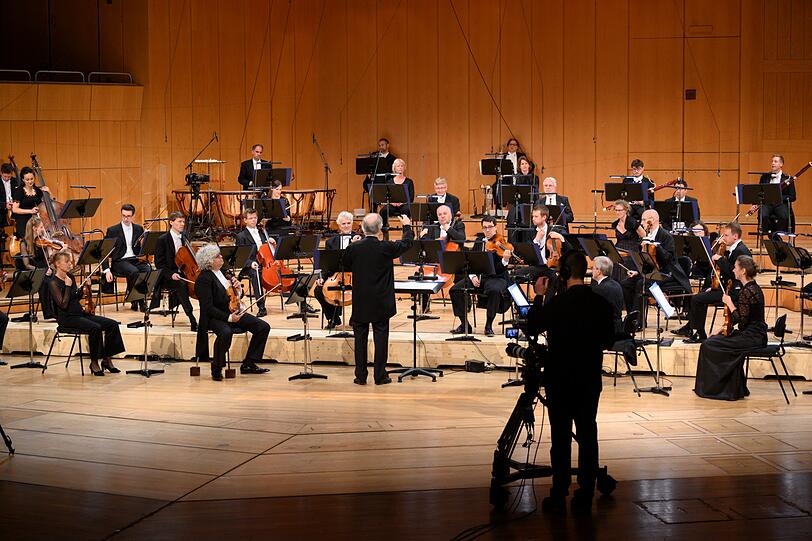 Impressionen vom ersten Konzert der Münchner Philharmoniker nach drei Monaten im Gasteig.