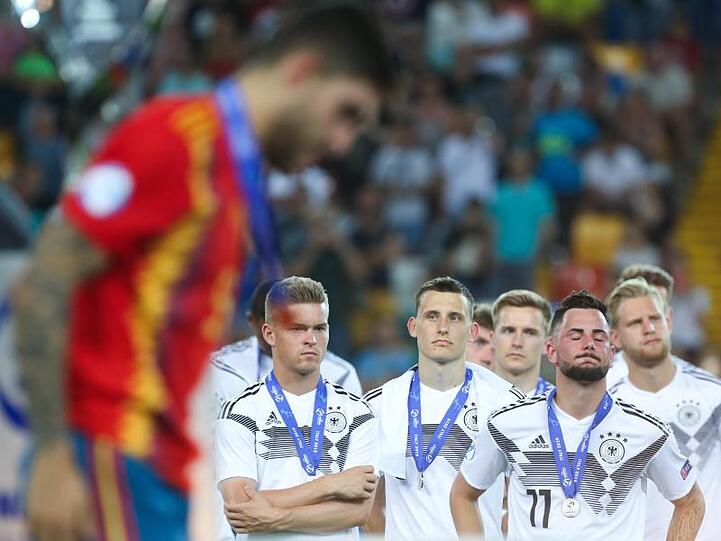 Trotz einer guten EM überwiegt bei den deutschen Spielern nach der Niederlage im Finale die Enttäuschung.