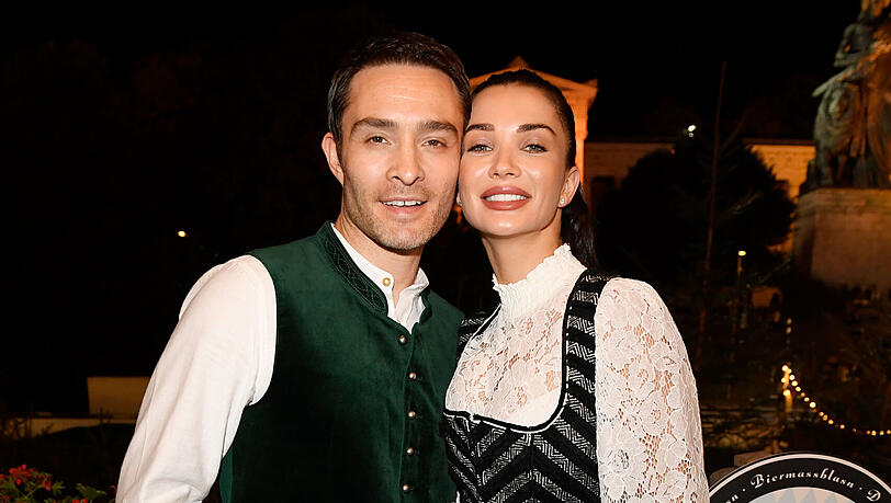 Hollywoodstar Ed Westwick und Amy Jackson