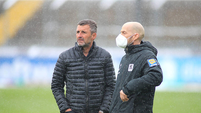 Für das Sportliche beim TSV 1860 verantwortlich: Michael Köllner (li.) und Günther Gorenzel.