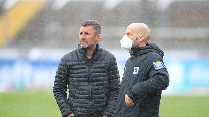 Für das Sportliche beim TSV 1860 verantwortlich: Michael Köllner (li.) und Günther Gorenzel.