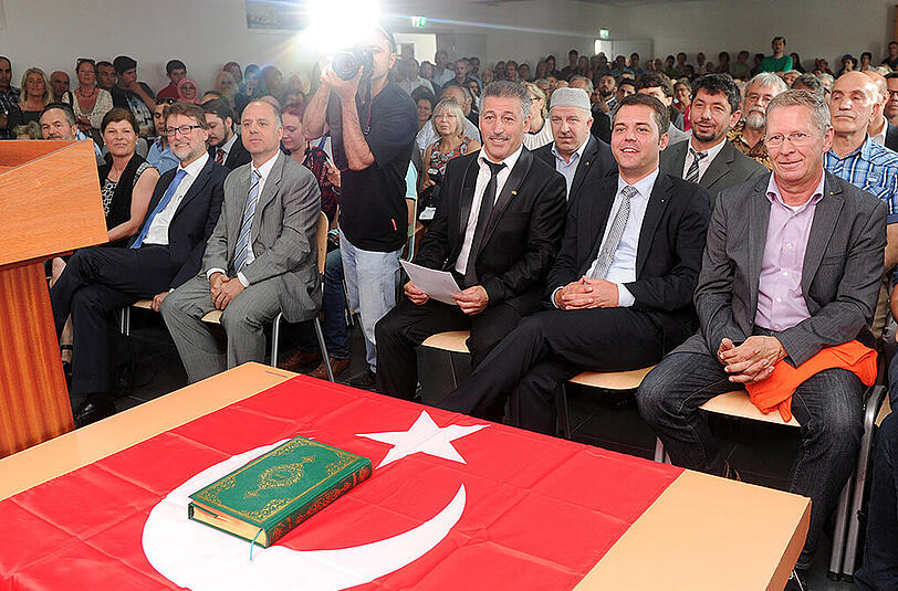 Die Bilder von der Moschee-Eröffnung in Pfaffenhofen.