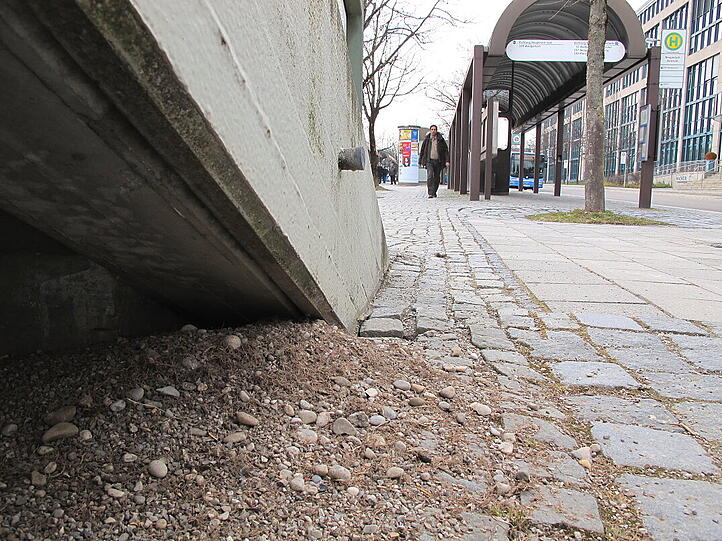 Neuperlach: Jemand füttert unter einer Fußgängerbrücke regelmäßig Tauben. AZ-Leser Djordje Matkovic hat sie fotografiert - und die Folgen.