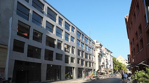 Anlass für den Protest: dieser Neubau in der Feilitzschstraße.
