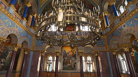 Der Thronsaal von Schloss Neuschwanstein